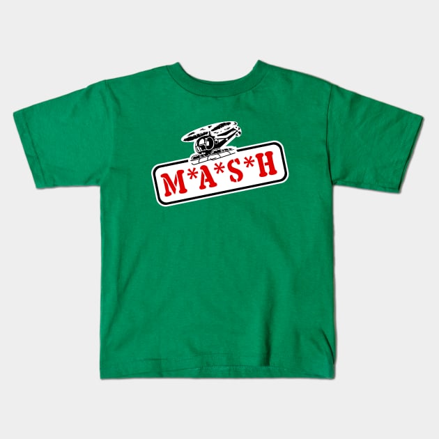 Incoming Choppers! Kids T-Shirt by WayBack